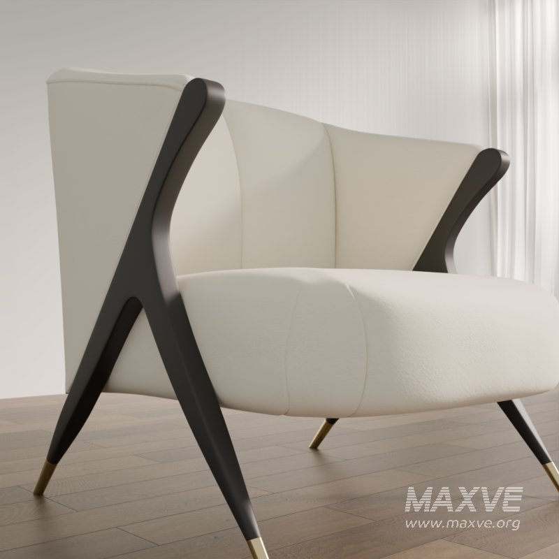 Designer Lounge Chair - Image 1