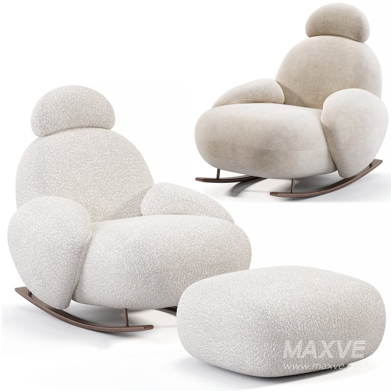 Recliner Rocking Chair By Blackbrdstore - Image 2