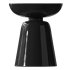 Modern Side Table – Black – White – Glossy Surface - Thumbnail 6