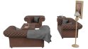 Victorian Sofa Set - Thumbnail 1