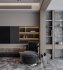 Modern luxury living room and dining room - Thumbnail 2