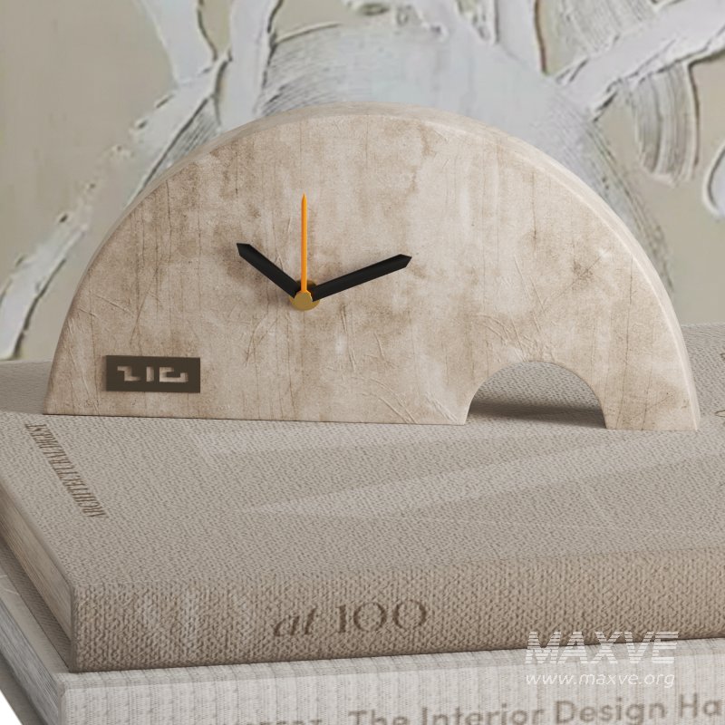 Decor Moon Light Clock Modern - Image 4