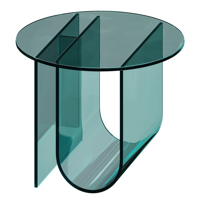 Living Room Acrylic Side Table - Image 13