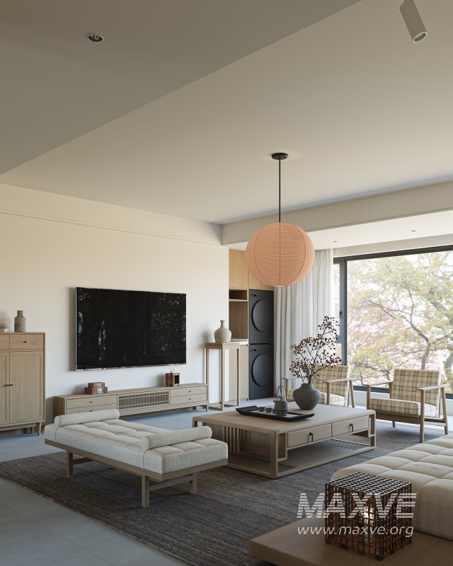 Chinese Living Room Dining Room - Image 8