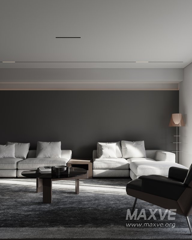 Modern living and dining room - Image 3