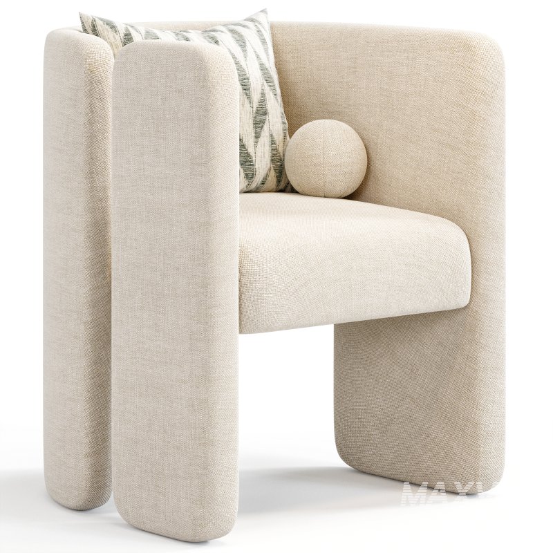 Fairfax Armchair By Kelly Wearstler - Image 4
