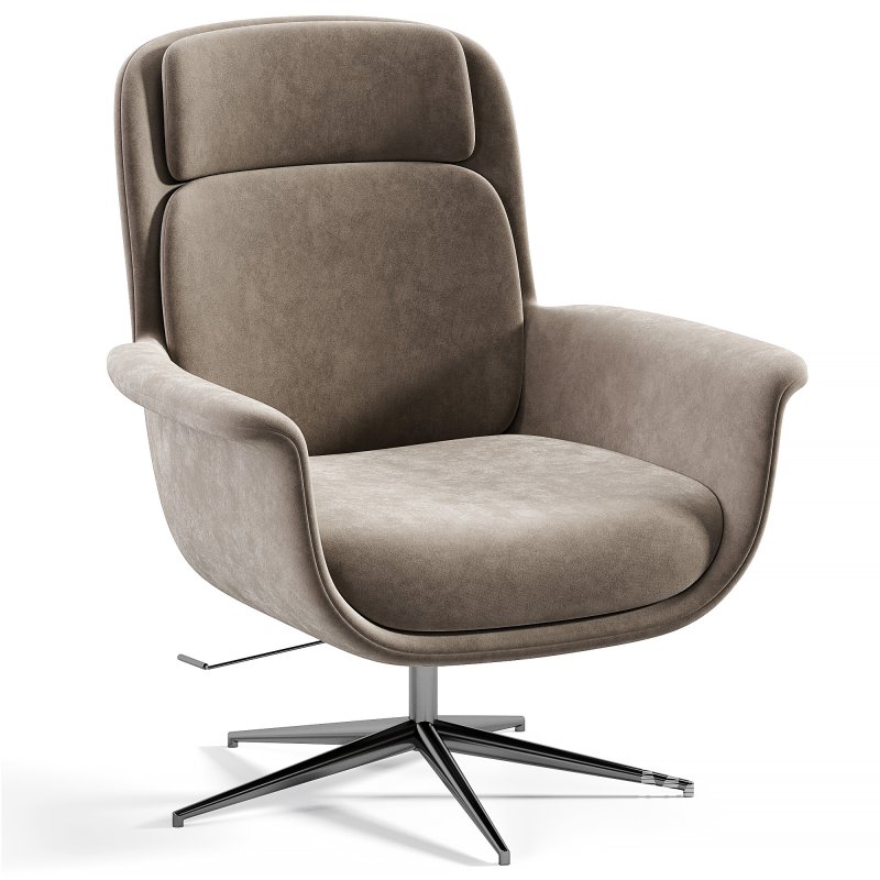 Aeleby Swivel Armchair By Ikea - Image 1