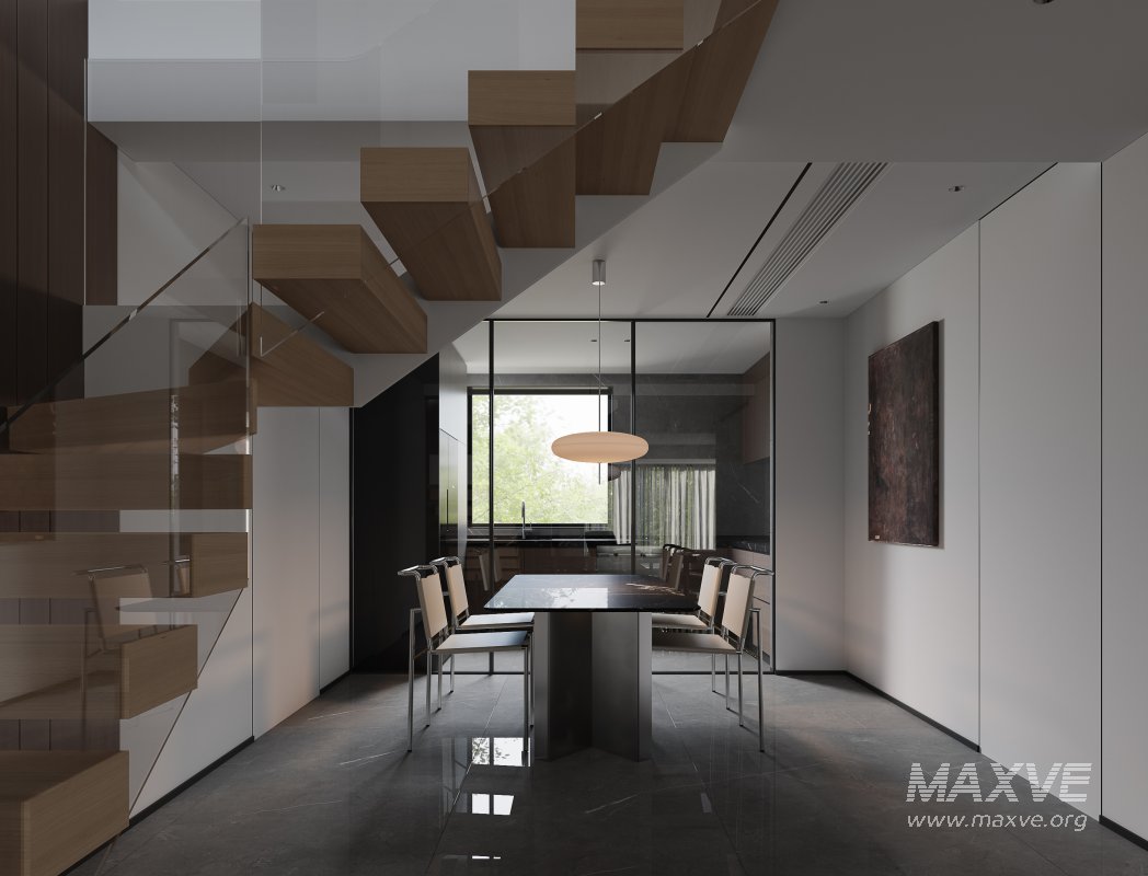 Modern living and dining room - Image 1