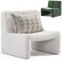 Dario Green Boucle Accent Chair By CB2 - Thumbnail 2