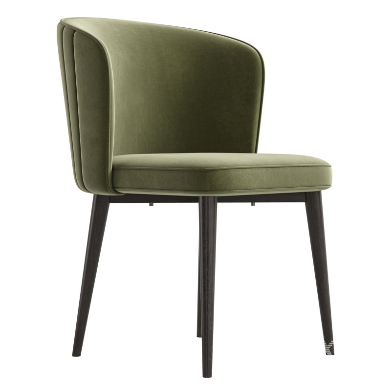 CLAUDE FABRIC DINING CHAIR - Image 2