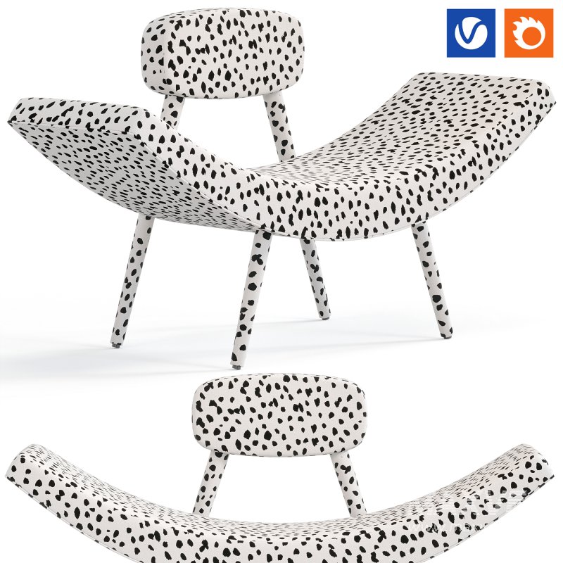 LouBoutin Armchair By Buro Art - Image 1