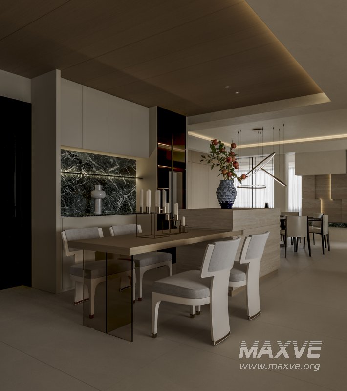 Modern living and dining room - Image 6
