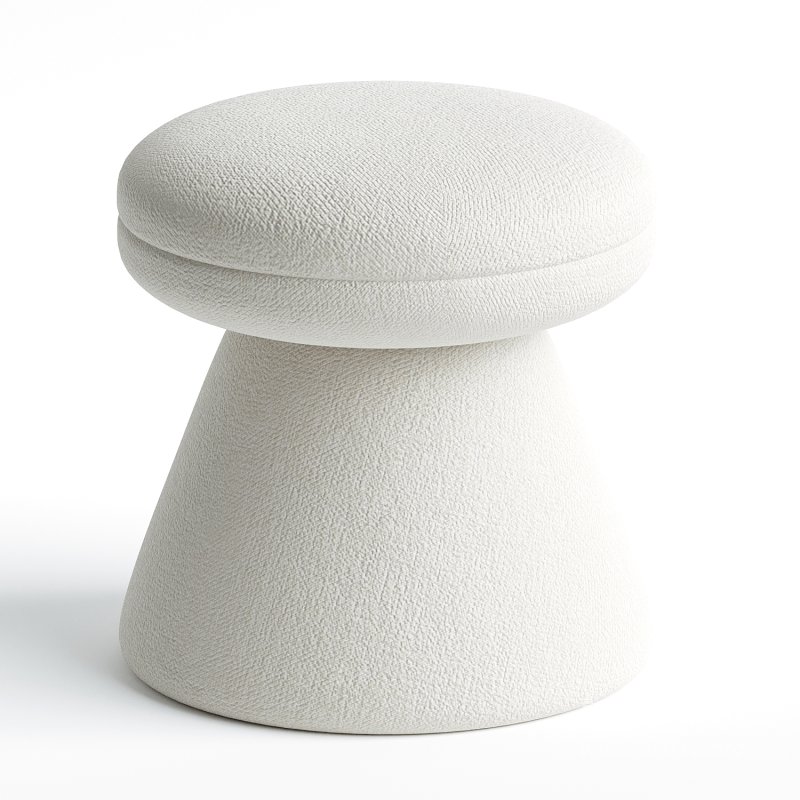 Paxson Boucle Ottoman - Image 2