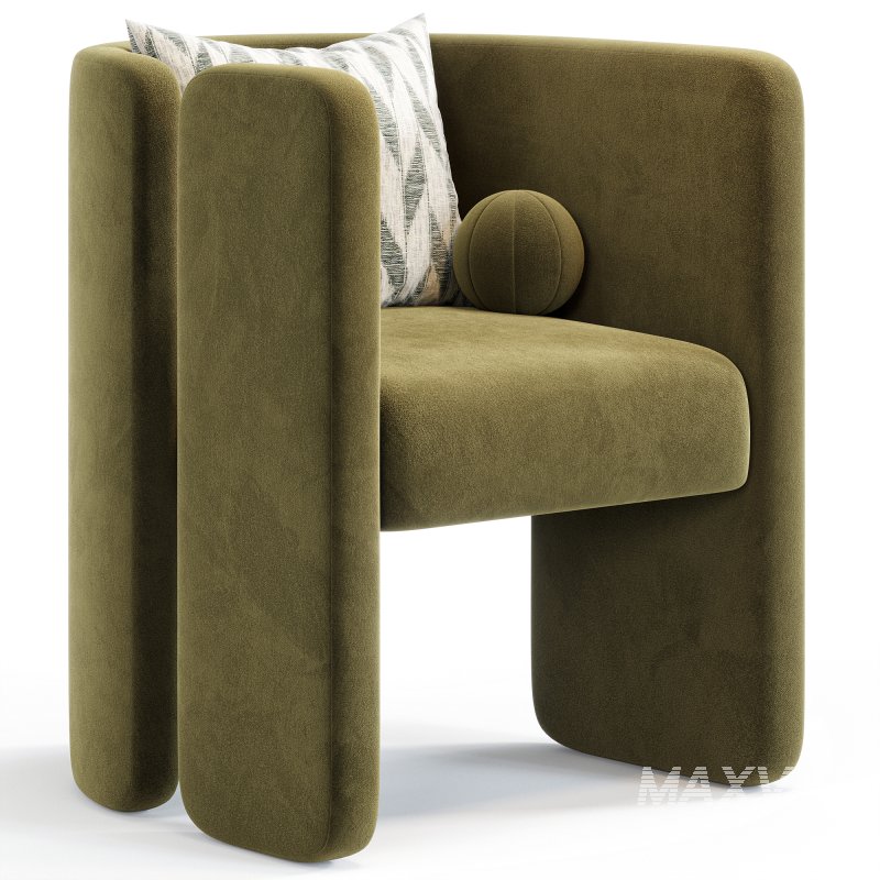 Fairfax Armchair By Kelly Wearstler - Image 3