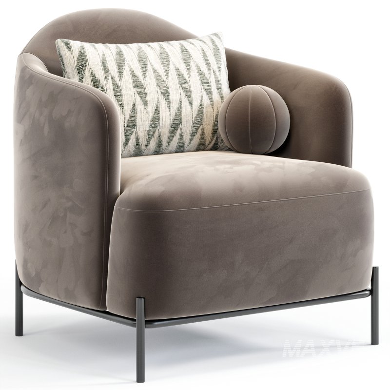 Wessex Upholstered Armchair By Temple And Webster - Image 3