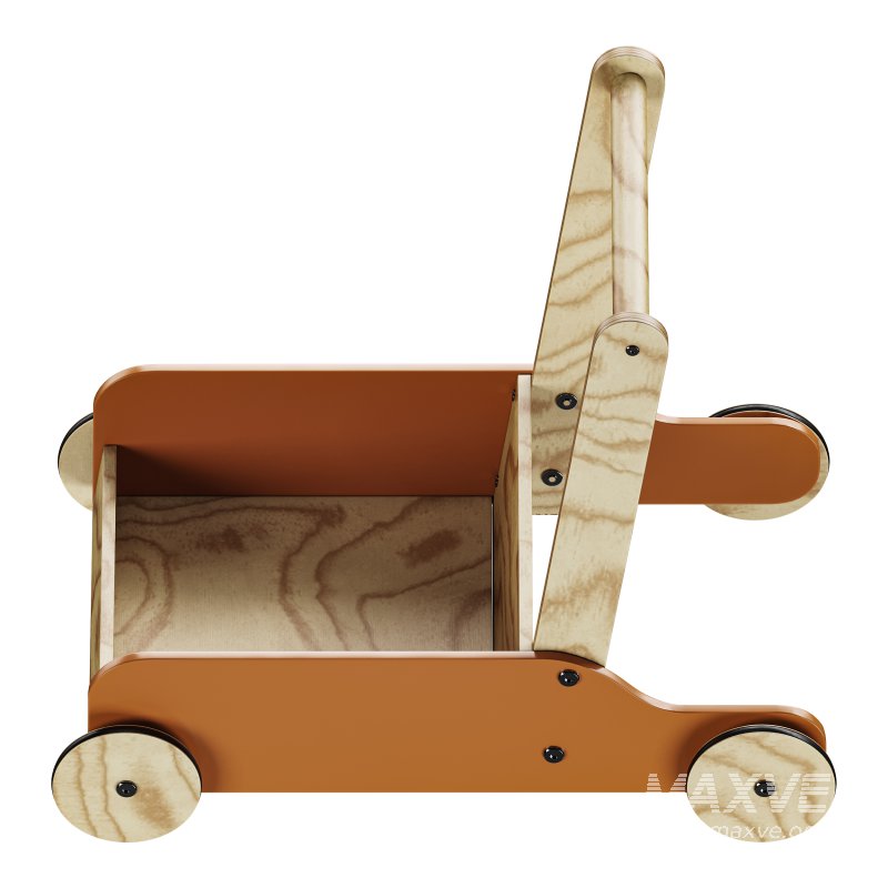 Bonnie Wooden Push Cart by Liewood - Image 7