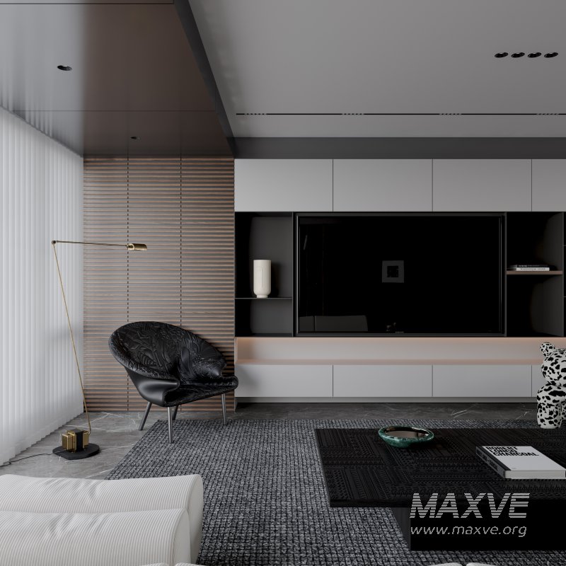 Modern living and dining room - Image 6