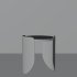 Modern Brass End Table - Thumbnail 5