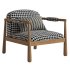 Pippa Leora Block Print Accent Chair - Thumbnail 7