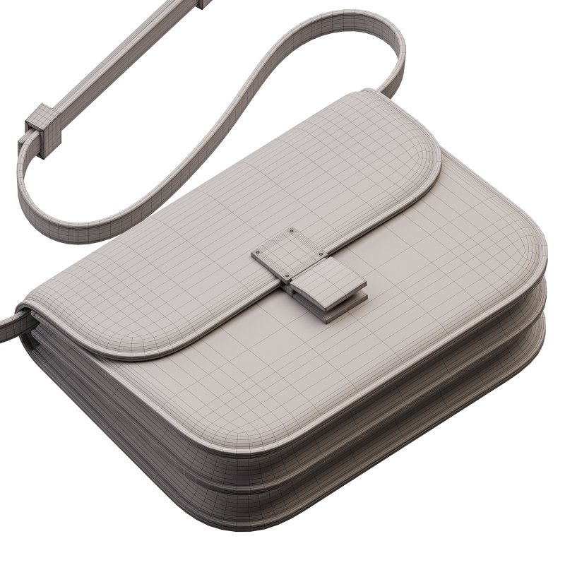 Brown Flap Genuine Leather Square Shoulder Message Bag - Image 15