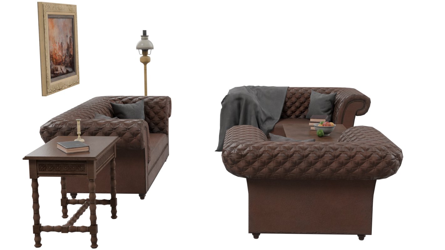 Victorian Sofa Set - Image 8