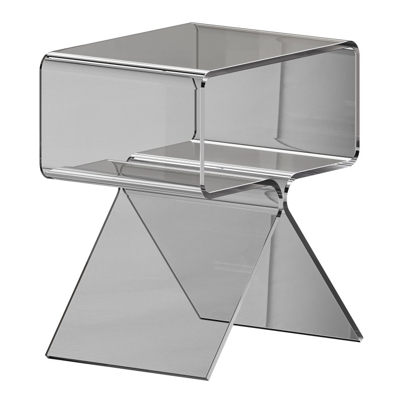 Acrylic Side Table – 3 Color Options - Image 8