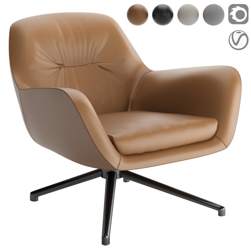 Minotti Jensen Armchair - Image 1
