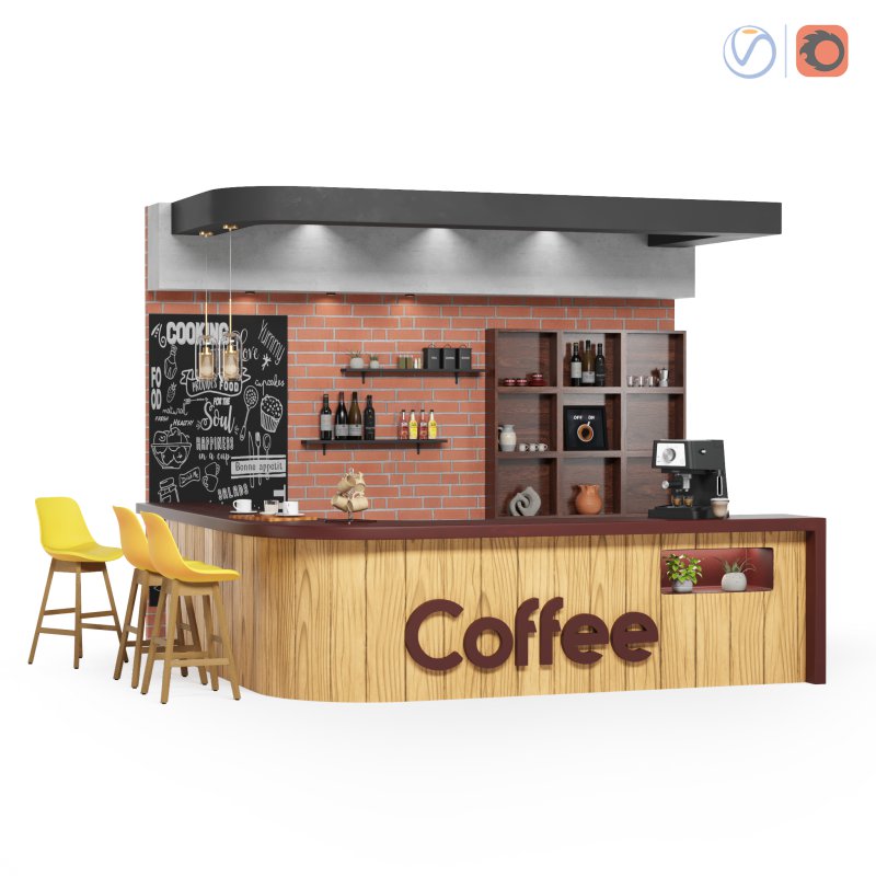 Cafe Set 03 - Image 1