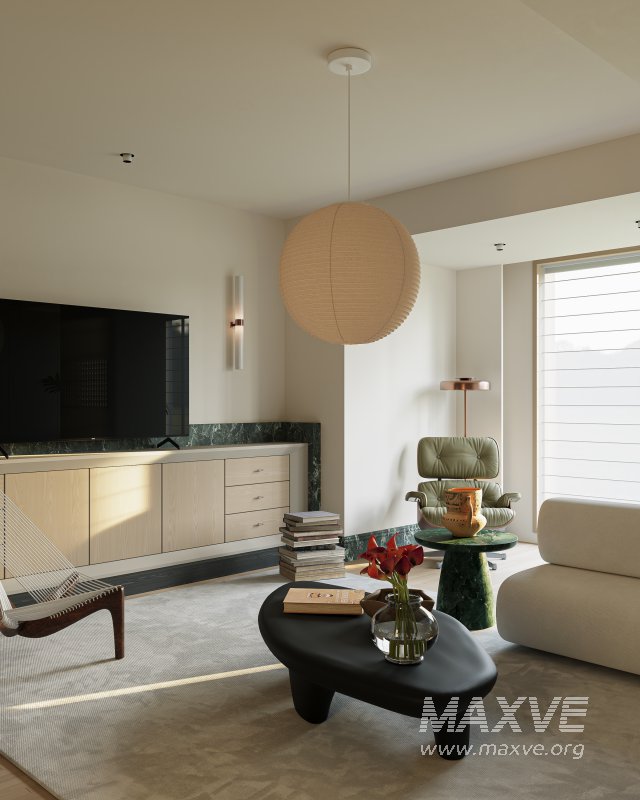 Modern living and dining room - Image 8