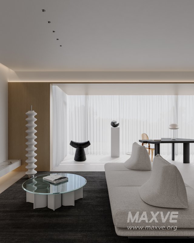 Modern living room dining room - Image 6