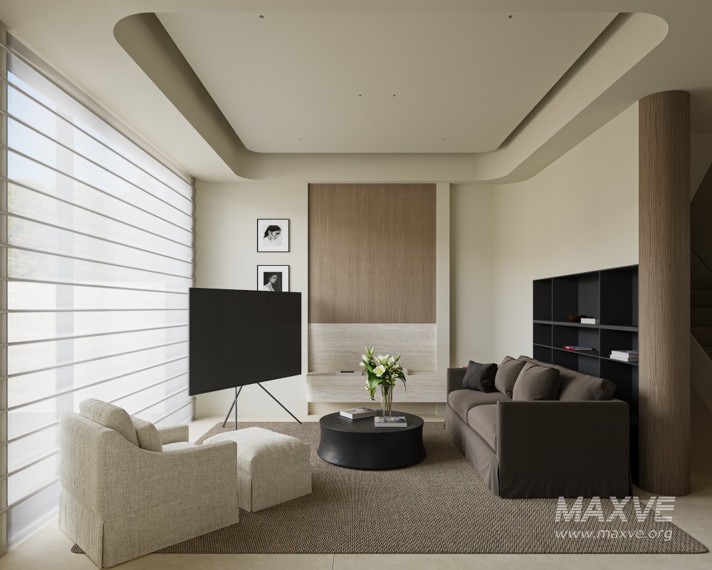 Modern living and dining room - Image 4