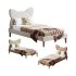 Children single bed beige Kitty - Thumbnail 2