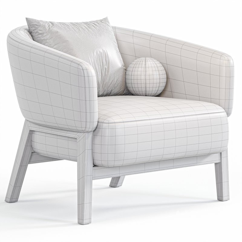 French Connection Armchair By Next - Image 7