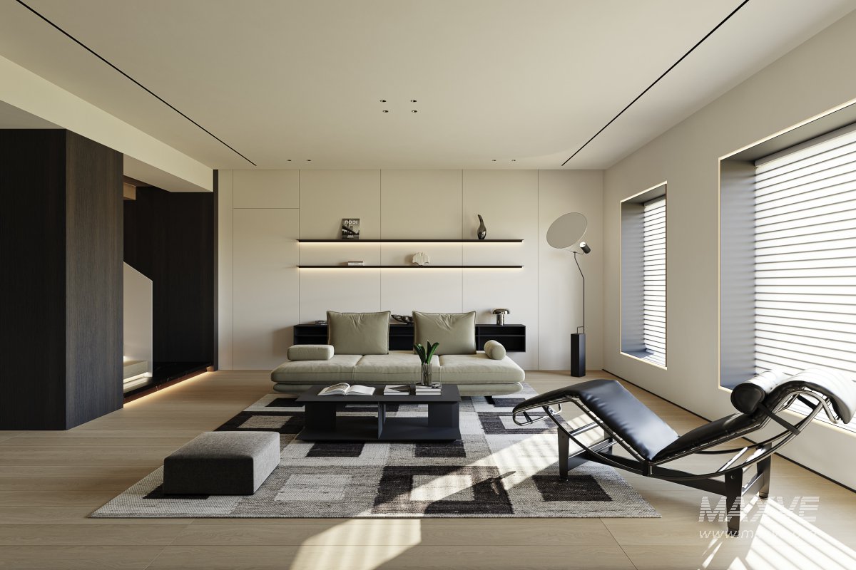 Modern living and dining room - Image 14
