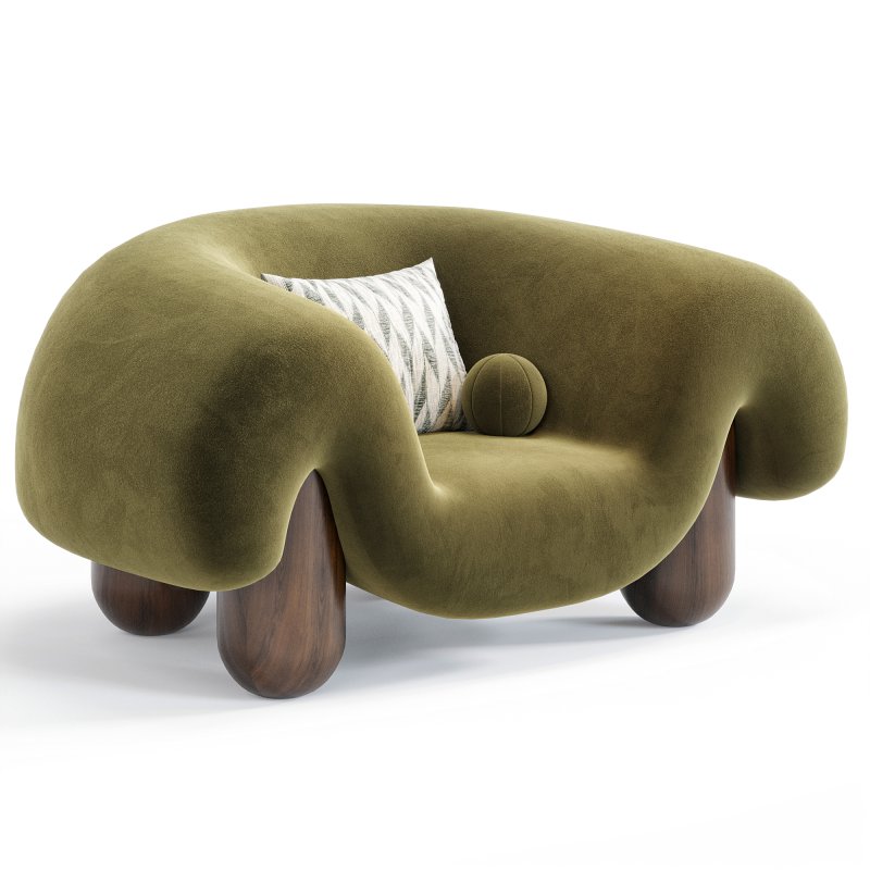 Lamb Armchair By Numo - Image 4