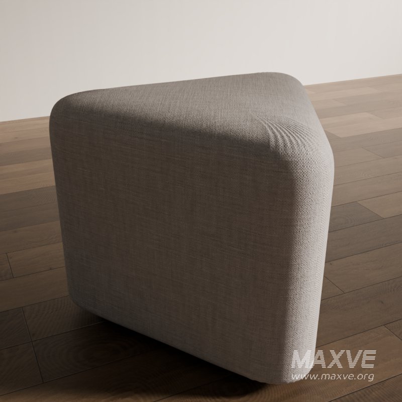 Contemporary Pouffe Ottoman - Image 5