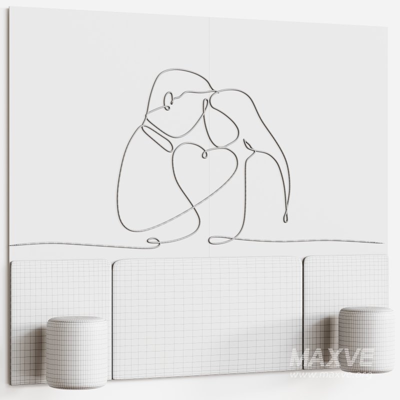 Headboard for bed 01 - Image 4