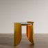 Modern Brass End Table - Thumbnail 2