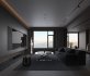 Modern dark living room dining room - Thumbnail 1