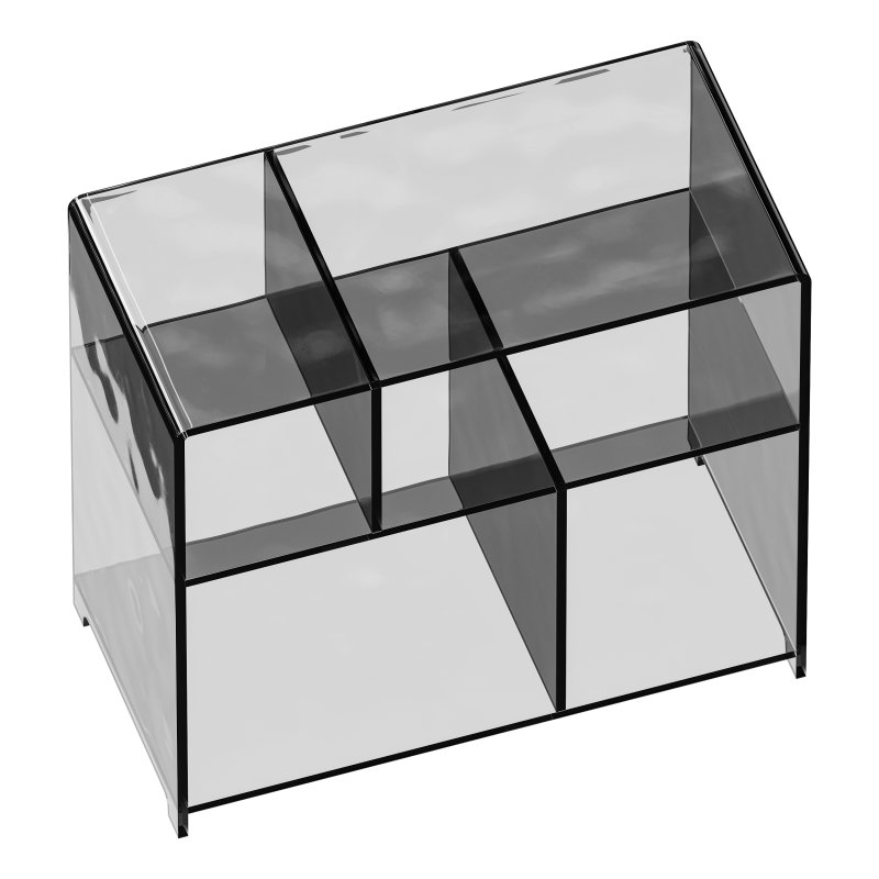 Modern Side Table – 4 Compartments - Image 13