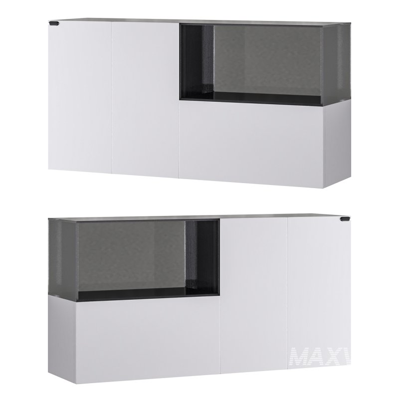 36e8 Glass Sideboard 01 - Image 3