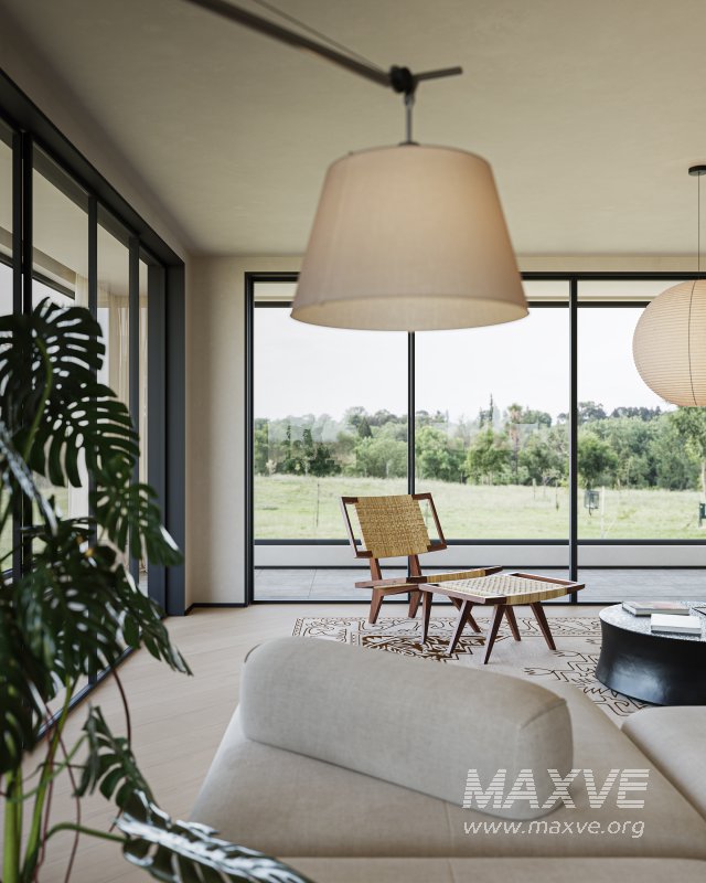 Modern living and dining room - Image 8