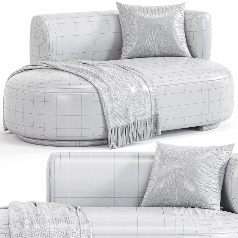 K Waiting Dormeuse Chenille By Space Furniture - Image 7