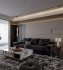 Modern luxury living room and dining room - Thumbnail 3