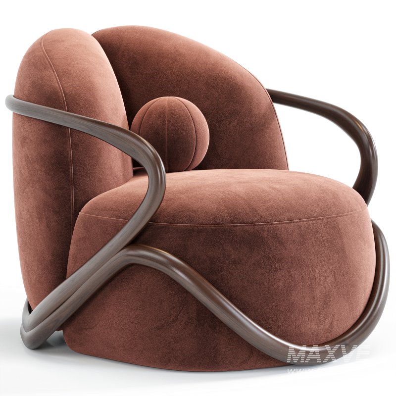 Hug Armchair By Giorgetti - Image 6