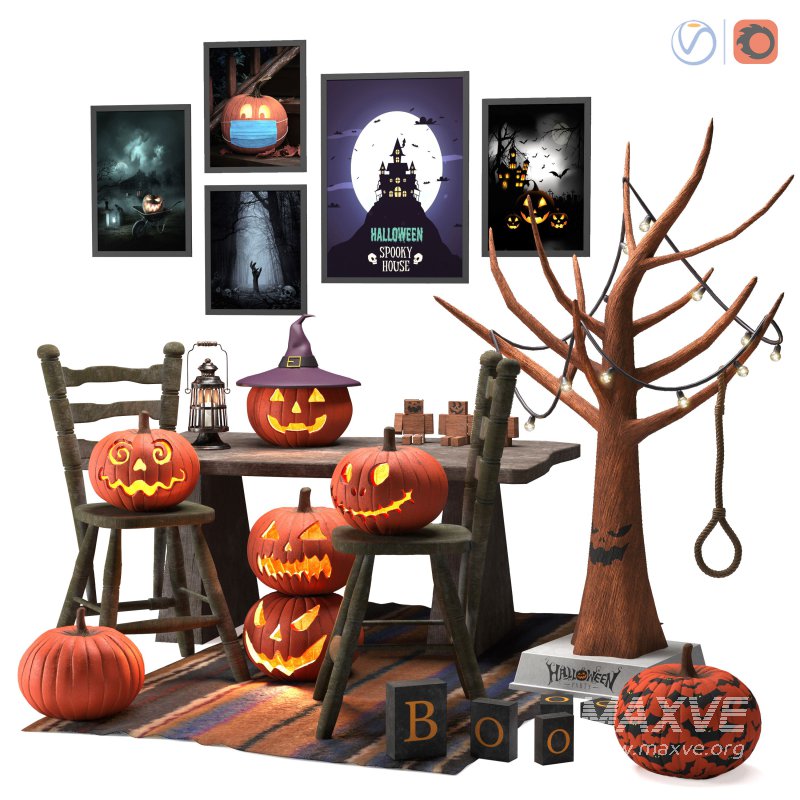 Halloween Decorative Set - Image 1