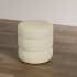 Modern Round Pouffe - Thumbnail 4