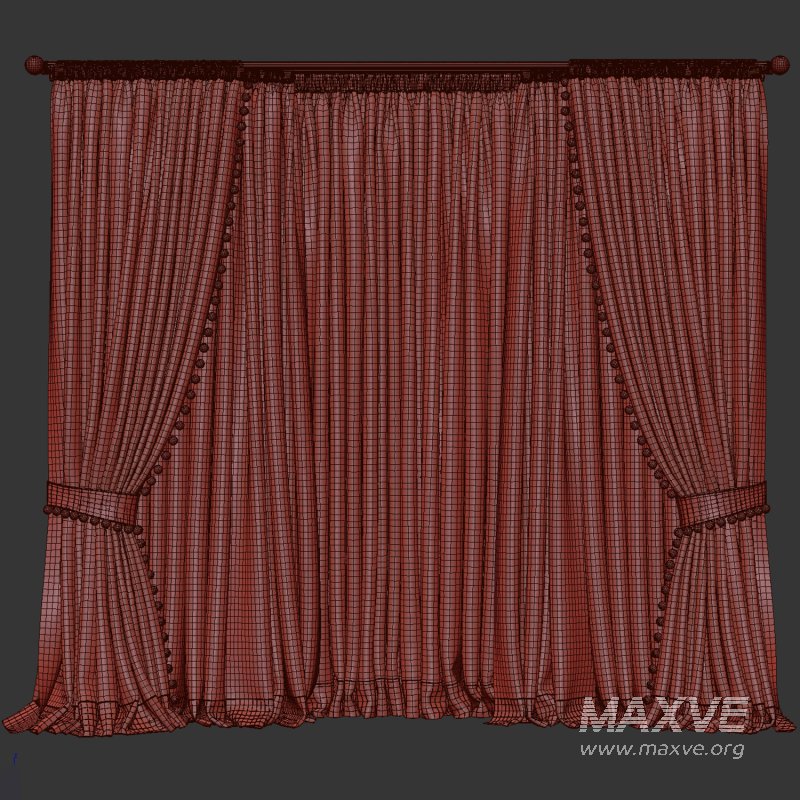 Classic_Draped_Curtain_Set_with_Pompom_79 - Image 6