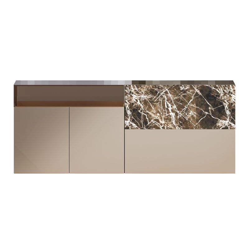 36e8 Glass Sideboard 05 - Image 7