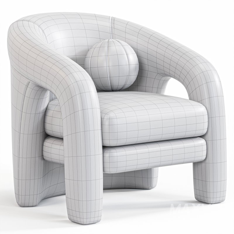 Verona Lounge Armchair By Polyandbark - Image 6